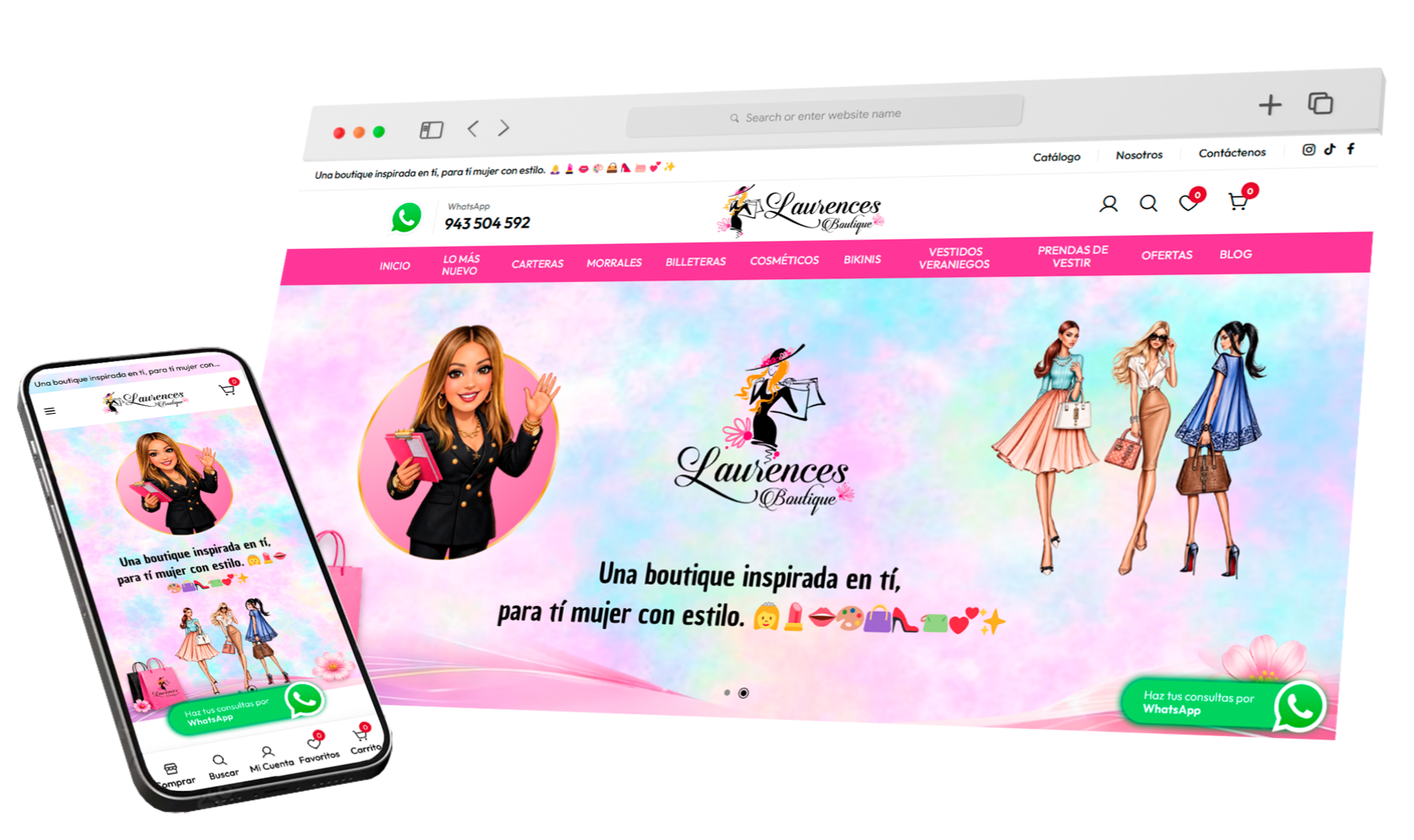 Laurences Boutique 🛒🛍️ Ecommerce