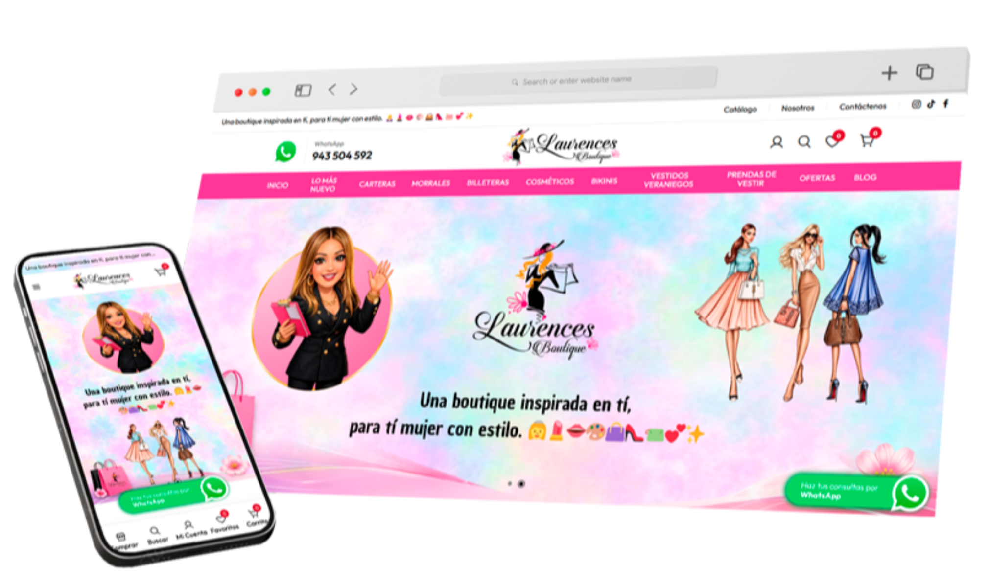 Laurences Boutique 🛒🛍️ Ecommerce