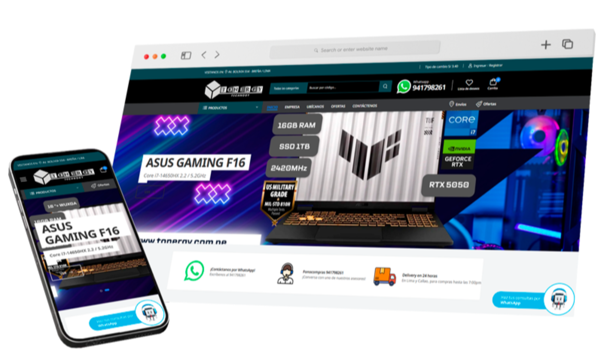 Tonergy 🛒🛍️E-commerce